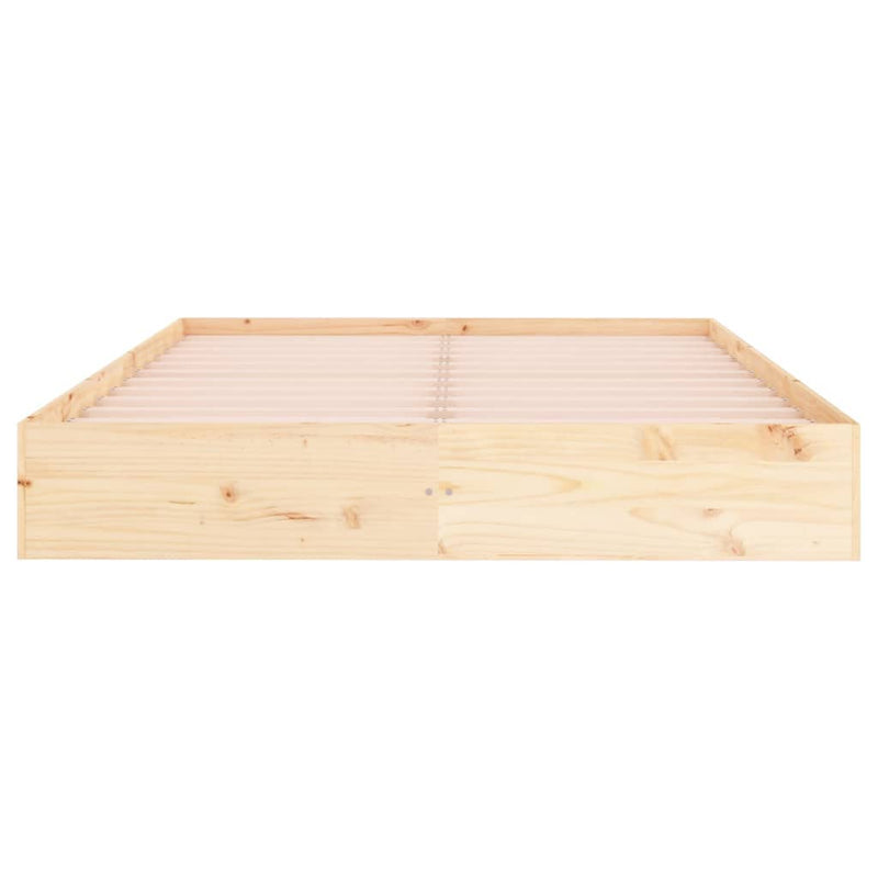 Bed Frame 153x203 cm Queen Solid Wood