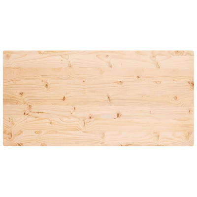 Table Top 100x50x2.5 cm Solid Wood Pine Rectangular