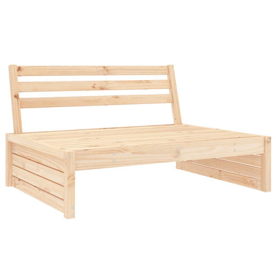 Middle Sofa 120x80 cm Solid Wood Pine