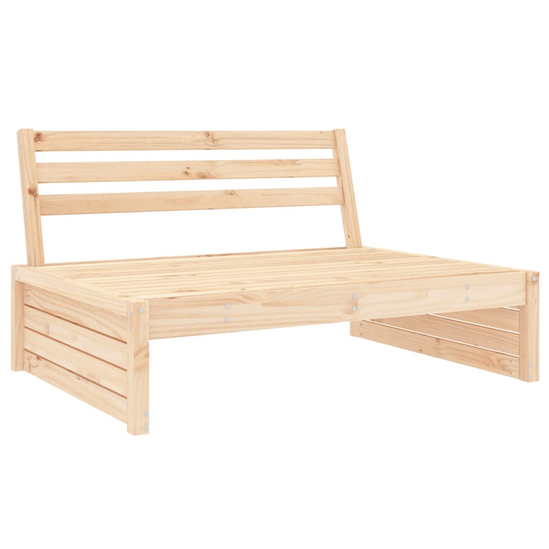 Middle Sofa 120x80 cm Solid Wood Pine