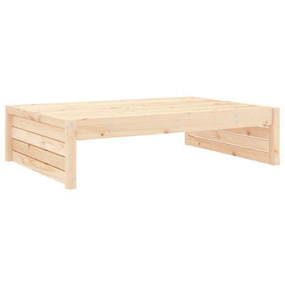 Garden Footstool 120x80 cm Solid Wood Pine