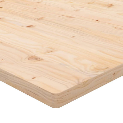 Table Top 50x50x2.5 cm Solid Wood Pine Square