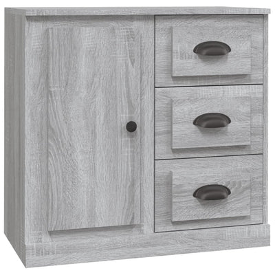 Sideboards 3 pcs Grey Sonoma Engineered Wood