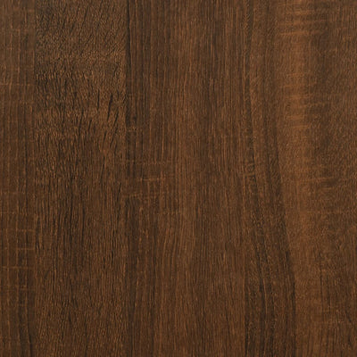 Highboard Brown Oak Engineered Wood