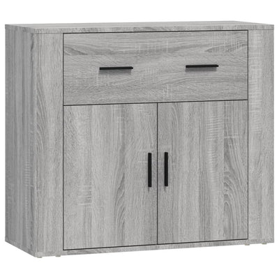 Sideboards 3 pcs Grey Sonoma Engineered Wood