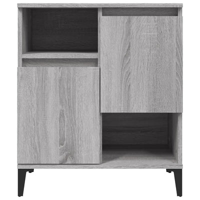 Sideboards 2 pcs Grey Sonoma 60x35x70 cm Engineered Wood