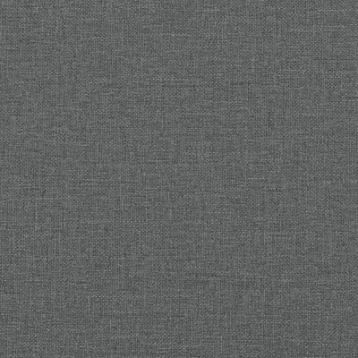 Chaise Longue Dark Grey Fabric