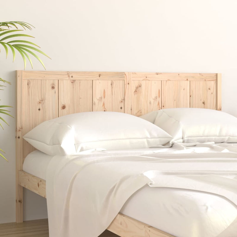 Headboard 140.5x4x100 cm Solid Wood Pine