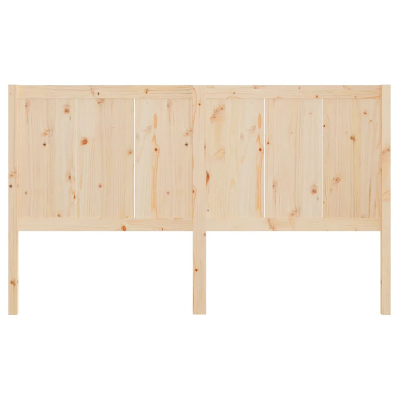 Headboard 140.5x4x100 cm Solid Wood Pine