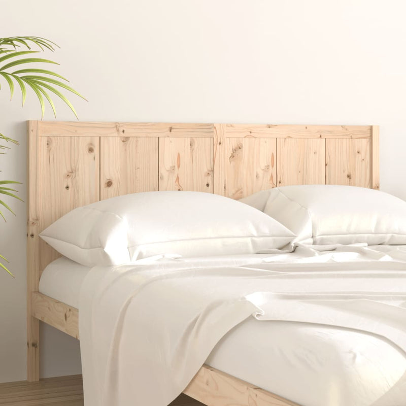 Headboard 155.5x4x100 cm Solid Wood Pine