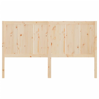 Headboard 185.5x4x100 cm Solid Wood Pine