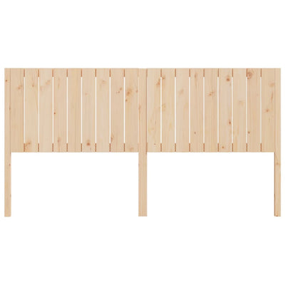 Headboard 185.5x4x100 cm Solid Wood Pine