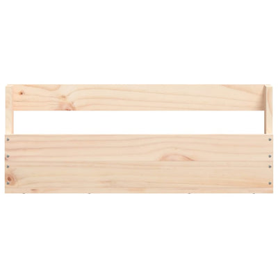 Wall-mounted Shoe Racks 2 pcs 59x9x23 cm Solid Wood Pine