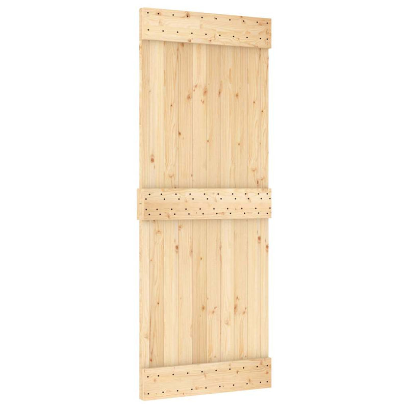 Door NARVIK 80x210 cm Solid Wood Pine