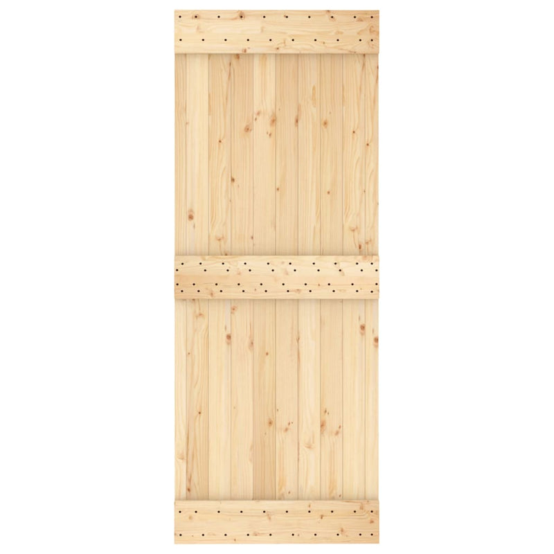 Door NARVIK 80x210 cm Solid Wood Pine