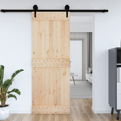 Door NARVIK 85x210 cm Solid Wood Pine