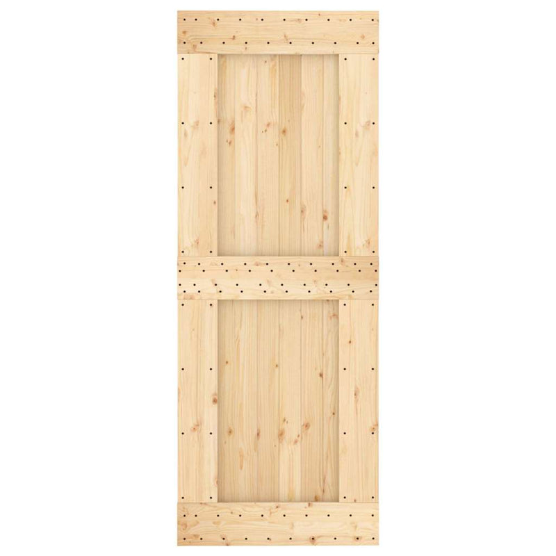 Door NARVIK 80x210 cm Solid Wood Pine