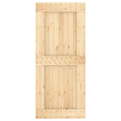 Door NARVIK 90x210 cm Solid Wood Pine