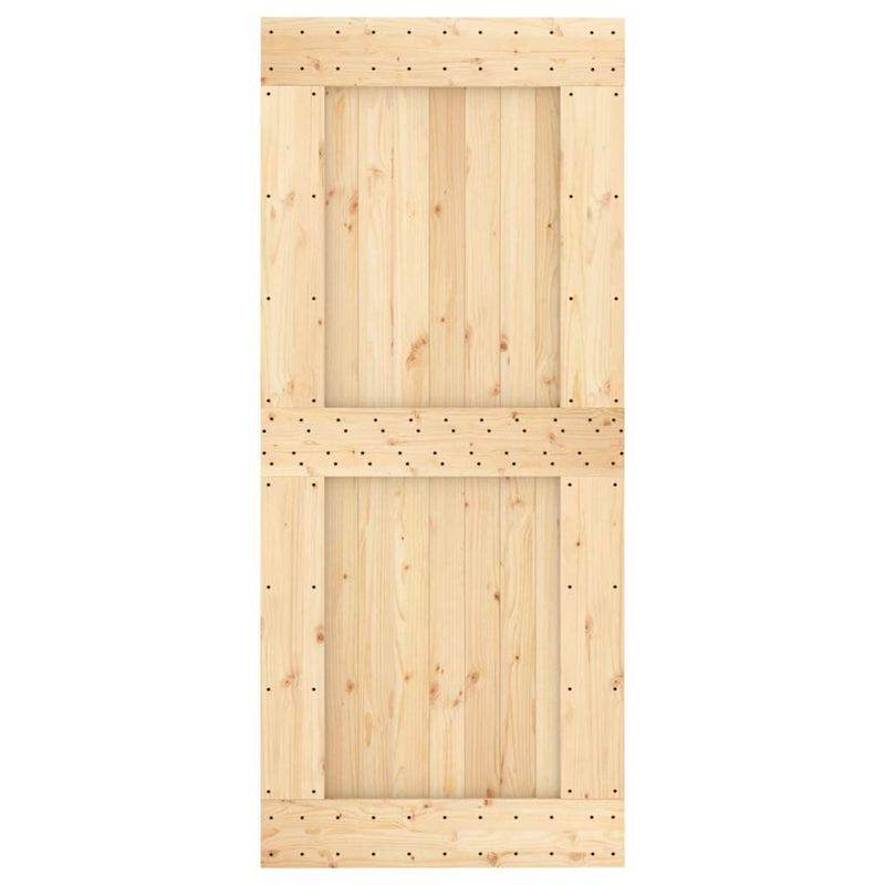 Door NARVIK 90x210 cm Solid Wood Pine