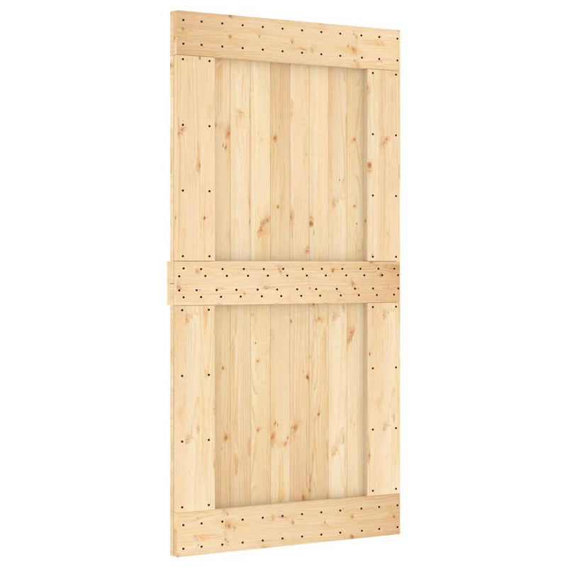 Door NARVIK 100x210 cm Solid Wood Pine