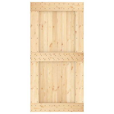 Door NARVIK 100x210 cm Solid Wood Pine