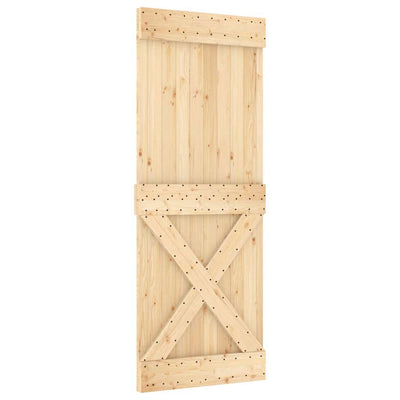 Door NARVIK 80x210 cm Solid Wood Pine