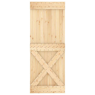 Door NARVIK 80x210 cm Solid Wood Pine