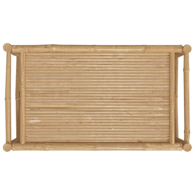 Garden Coffee Table 100x55x33 cm Bamboo