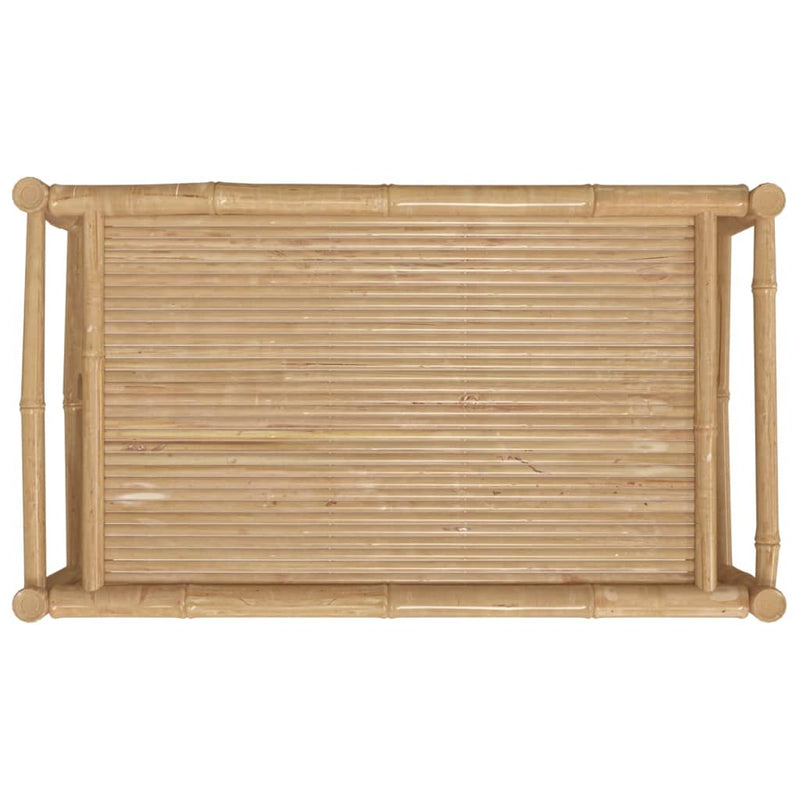 Garden Coffee Table 100x55x33 cm Bamboo