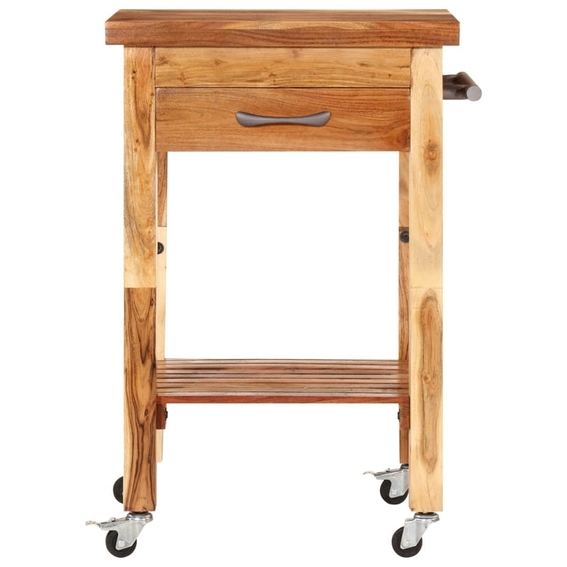 Kitchen Trolley 55x55x89 cm Solid Wood Acacia