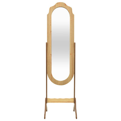 Free Standing Mirror 45.5x47.5x160 cm Engineered Wood