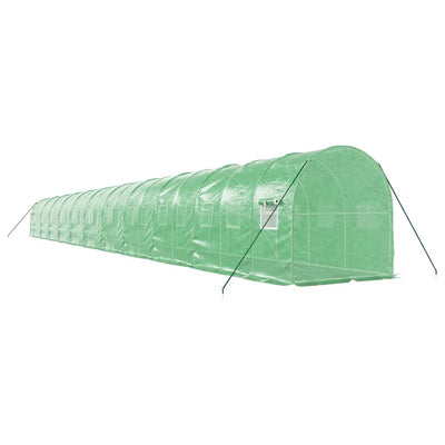 Greenhouse with Steel Frame Green 44 m² 22x2x2 m