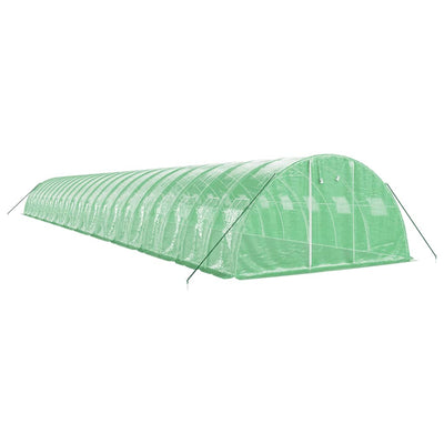 Greenhouse with Steel Frame Green 88 m² 22x4x2 m