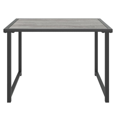 Garden Table Anthracite 55x40x37 cm Steel