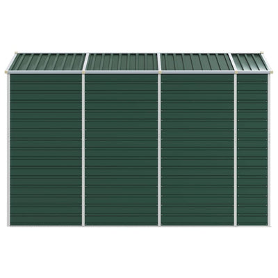 Garden Shed Green 191x300x198 cm Galvanised Steel