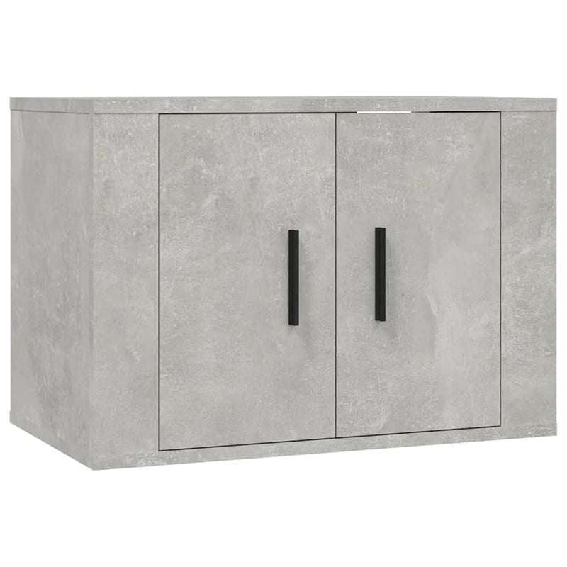 Wall-mounted TV Cabinets 2 pcs Concrete Grey 57x34.5x40 cm