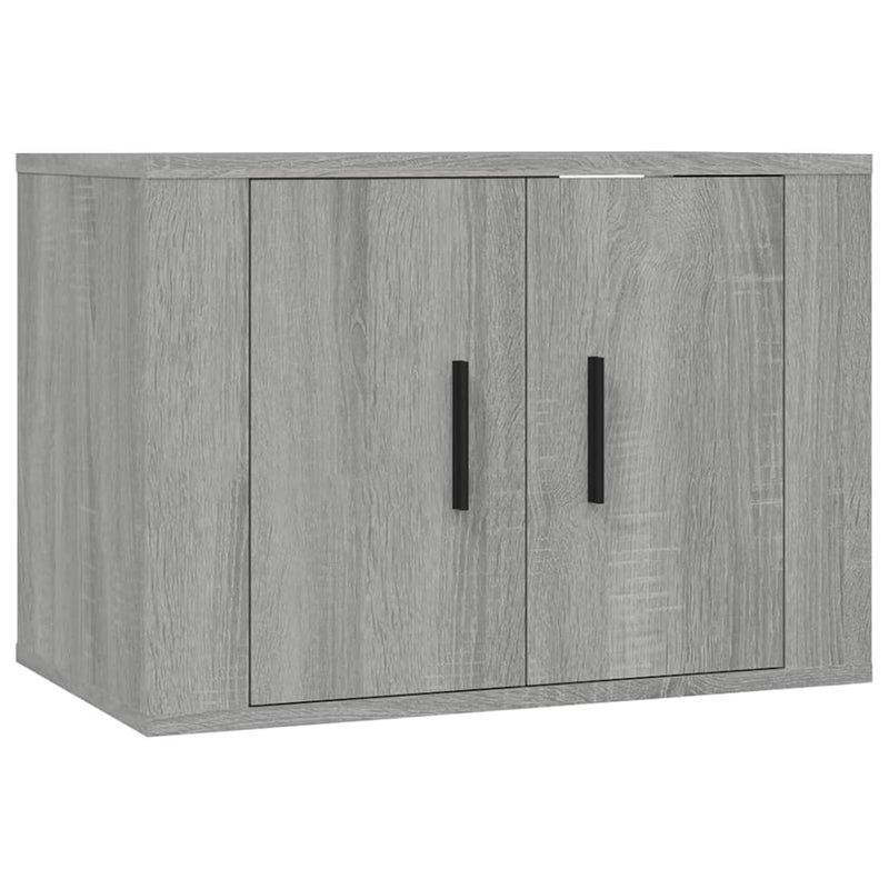 Wall-mounted TV Cabinets 2 pcs Grey Sonoma 57x34.5x40 cm