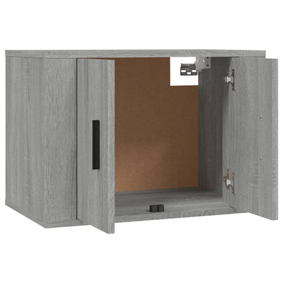 Wall-mounted TV Cabinets 2 pcs Grey Sonoma 57x34.5x40 cm