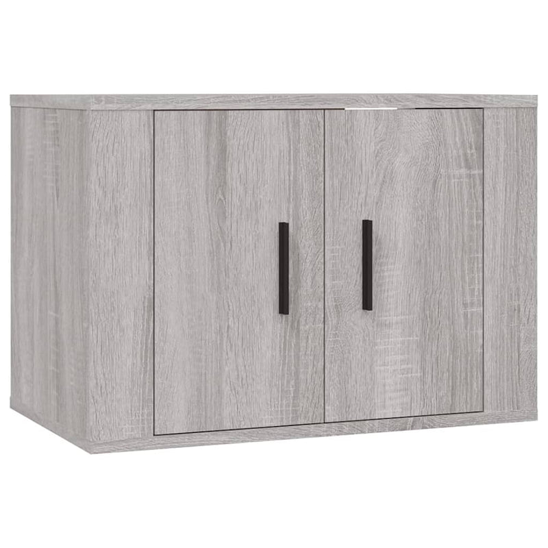 2 Piece TV Cabinet Set Grey Sonoma Engineered Wood