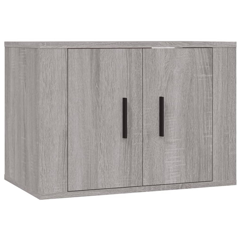 2 Piece TV Cabinet Set Grey Sonoma Engineered Wood