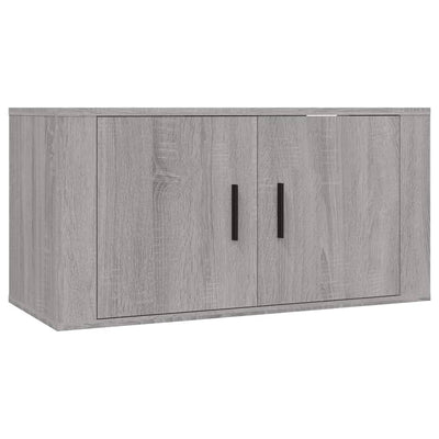 2 Piece TV Cabinet Set Grey Sonoma Engineered Wood