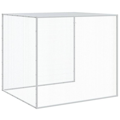 Chicken Cage with Roof Anthracite 603x98x90 cm Galvanised Steel