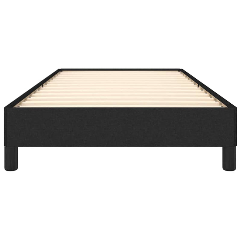 Bed Frame without Mattress Black King Single Fabric