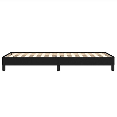 Bed Frame without Mattress Black King Single Fabric