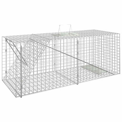 Animal Trap 64.5x25x26.5 cm Galvanised Iron