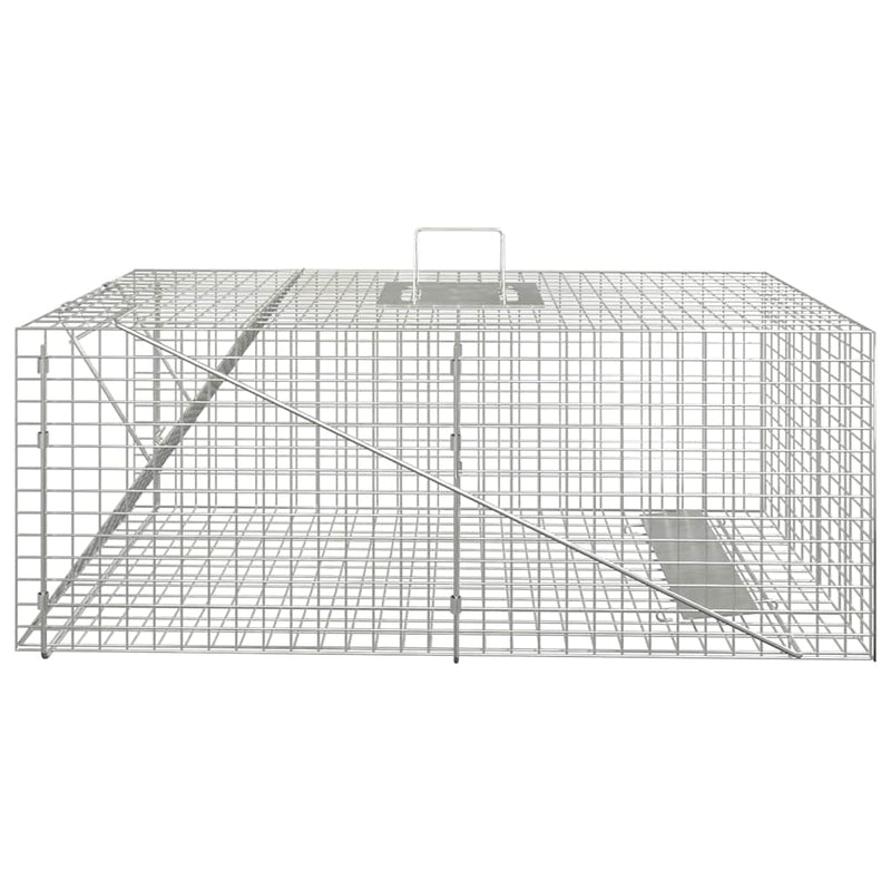 Animal Trap 64.5x25x26.5 cm Galvanised Iron