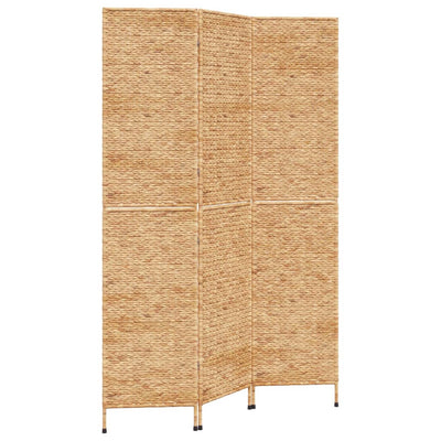 Room Divider 3-Panel 122x180 cm Water Hyacinth