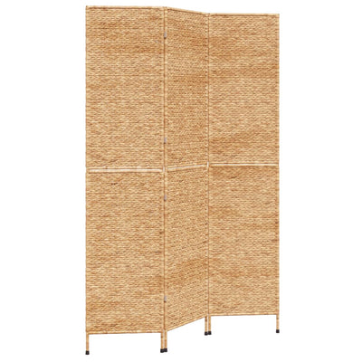 Room Divider 3-Panel 122x180 cm Water Hyacinth