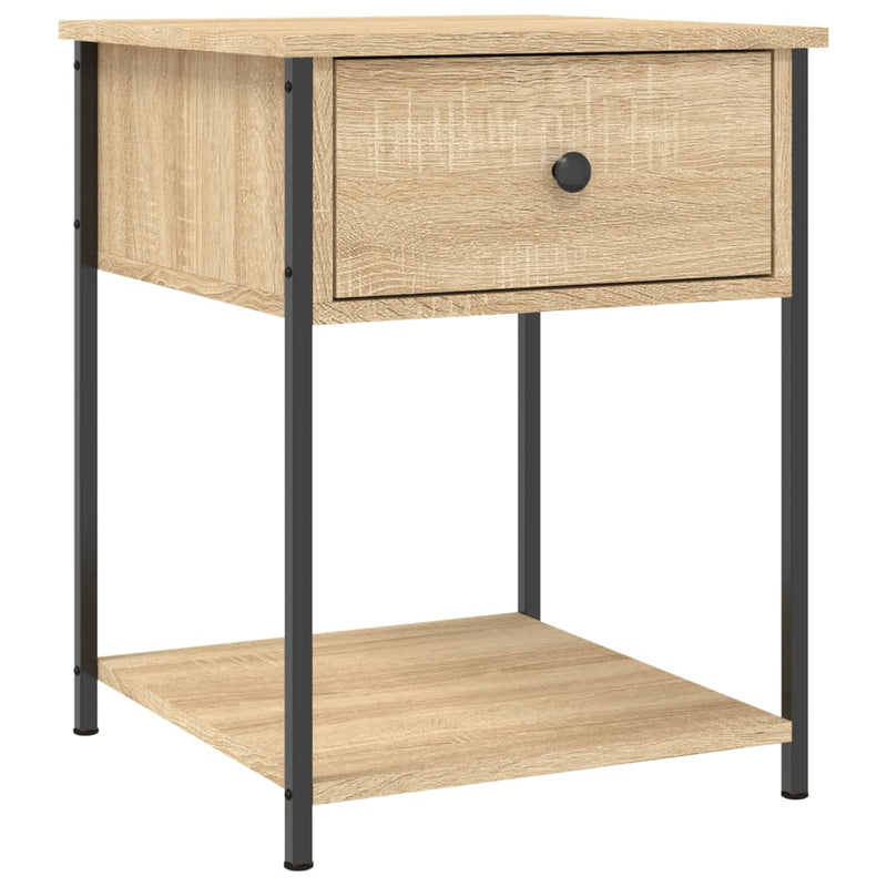 Bedside Tables 2 pcs Sonoma Oak 44x45x58 cm Engineered Wood