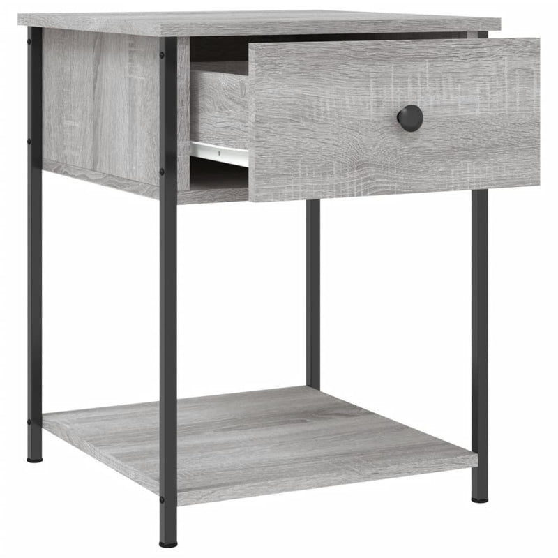 Bedside Tables 2 pcs Grey Sonoma 44x45x58 cm Engineered Wood